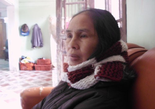 Bà Nguyễn Thị Liên bàng hoàng kể lại với PV báo Đất Việt sự việc xảy ra với gia đình mình.
